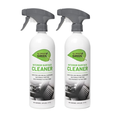 All Mighty Green Interior Surface Cleaner 24 oz spray PK 2 AMG-IC2400-01EC